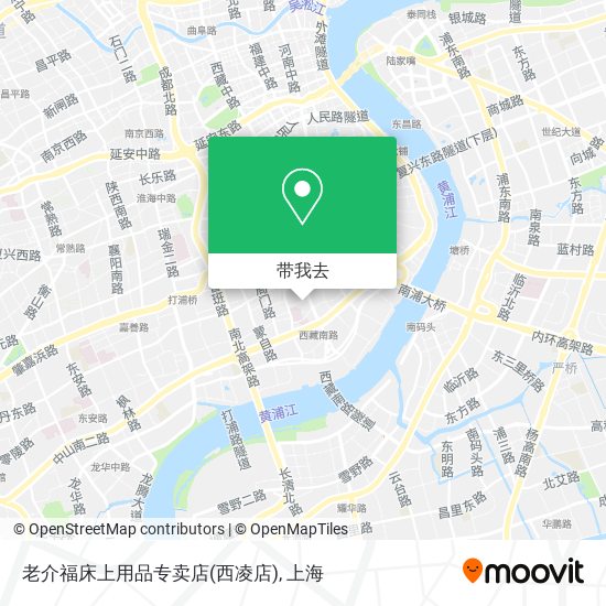 老介福床上用品专卖店(西凌店)地图