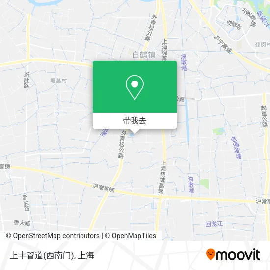 上丰管道(西南门)地图