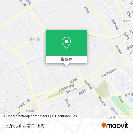 上探机械-西南门地图