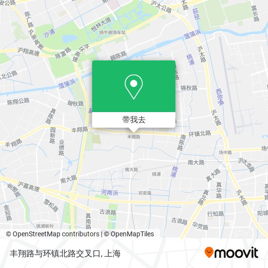 丰翔路与环镇北路交叉口地图