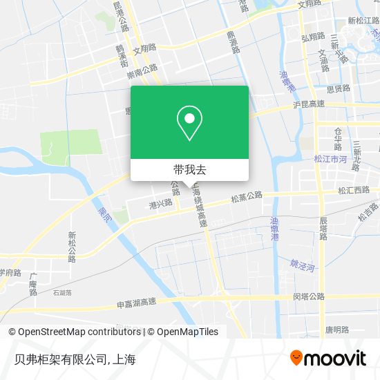 贝弗柜架有限公司地图