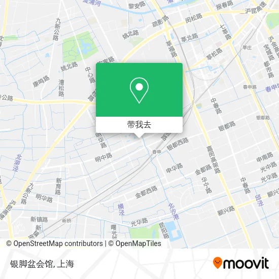 银脚盆会馆地图