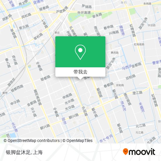 银脚盆沐足地图
