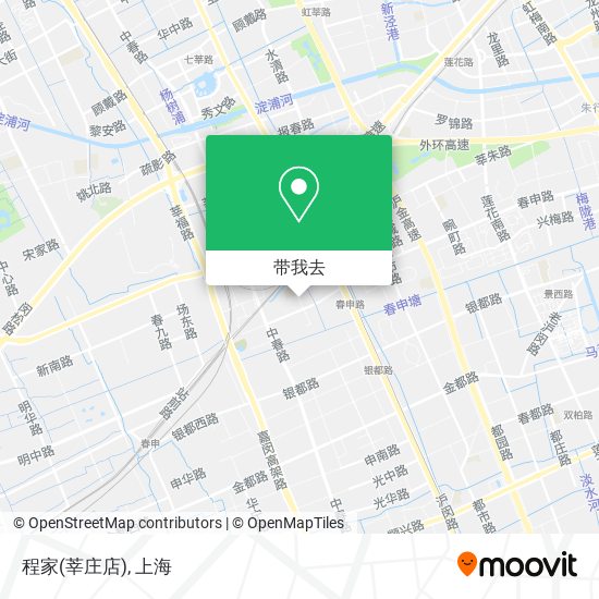 程家(莘庄店)地图