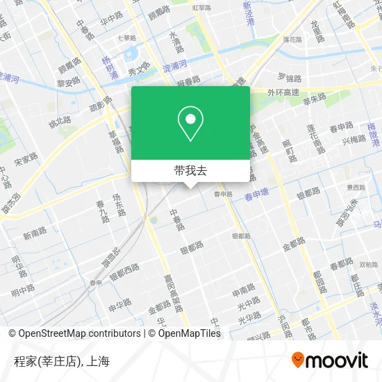 程家(莘庄店)地图