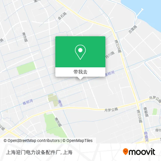 上海迎门电力设备配件厂地图