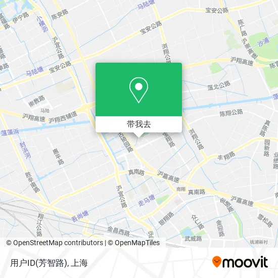 用户ID(芳智路)地图