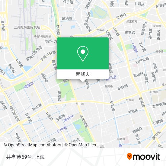井亭苑69号地图
