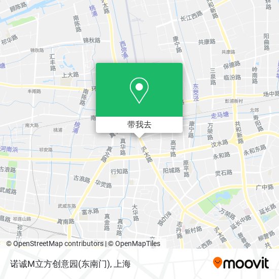 诺诚M立方创意园(东南门)地图