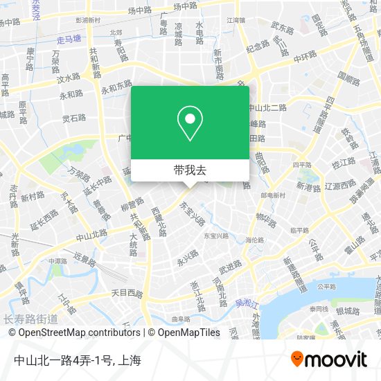 中山北一路4弄-1号地图