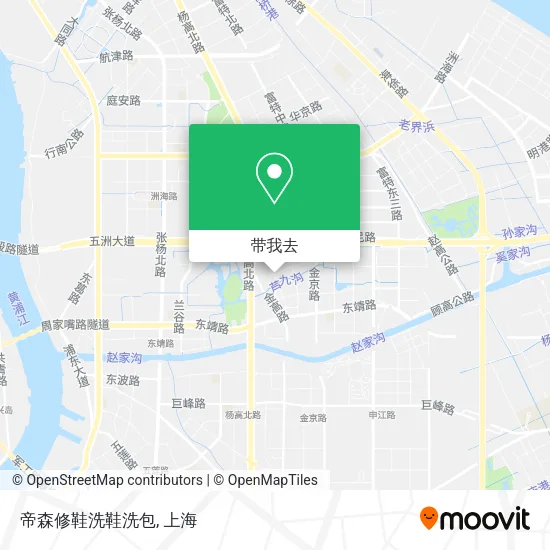 帝森修鞋洗鞋洗包地图