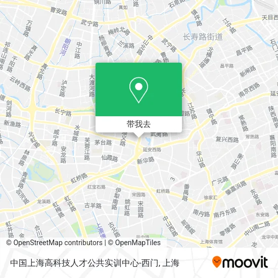 中国上海高科技人才公共实训中心-西门地图