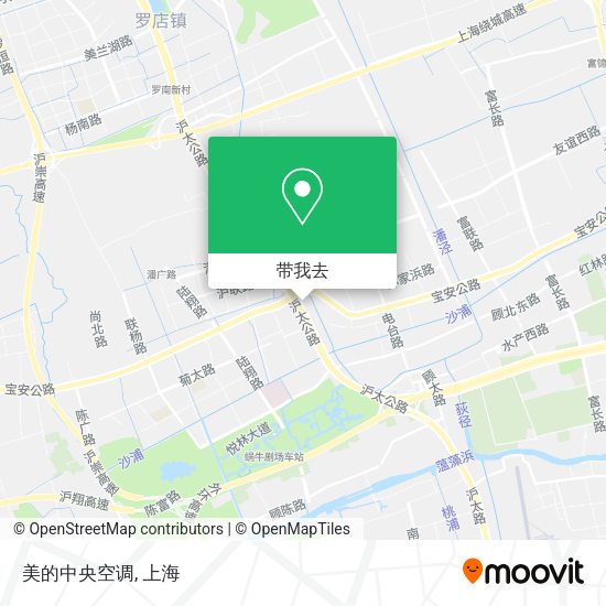美的中央空调地图