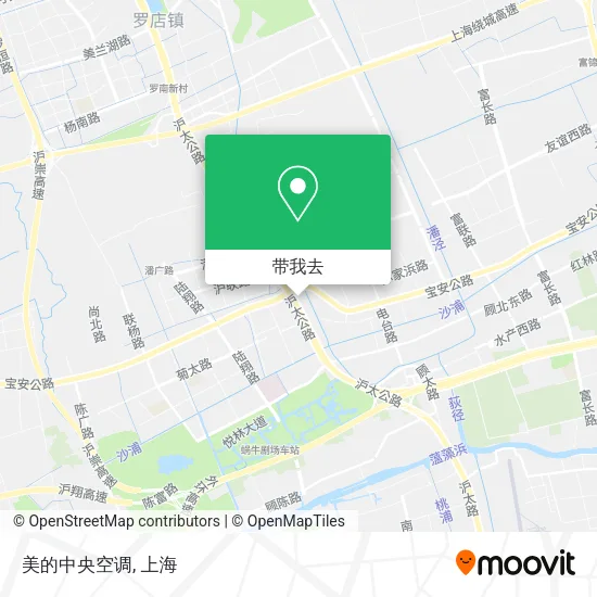 美的中央空调地图