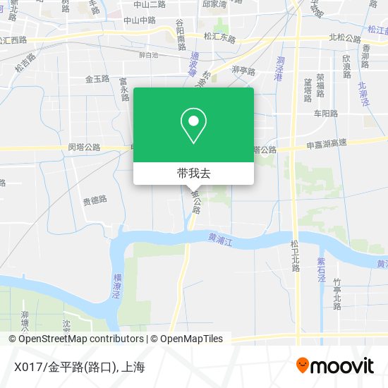 X017/金平路(路口)地图