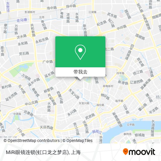 MiRi眼镜连锁(虹口龙之梦店)地图