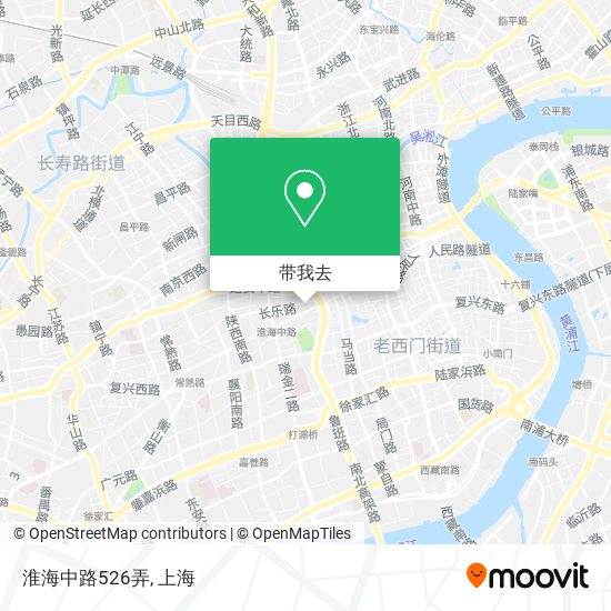 淮海中路526弄地图