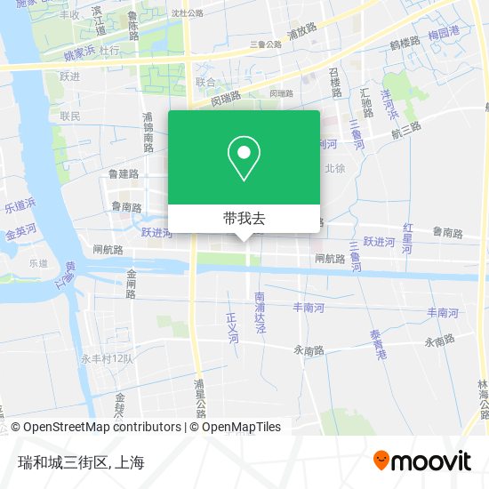 瑞和城三街区地图