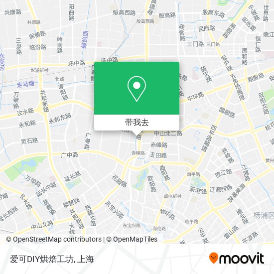爱可DIY烘焙工坊地图