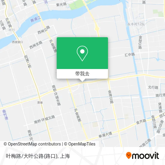 叶梅路/大叶公路(路口)地图
