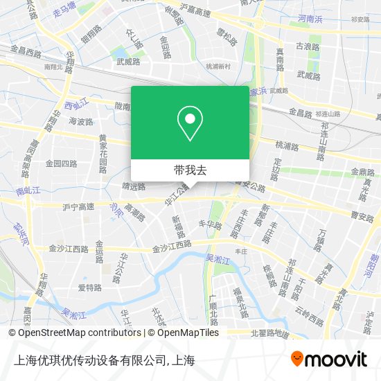 上海优琪优传动设备有限公司地图