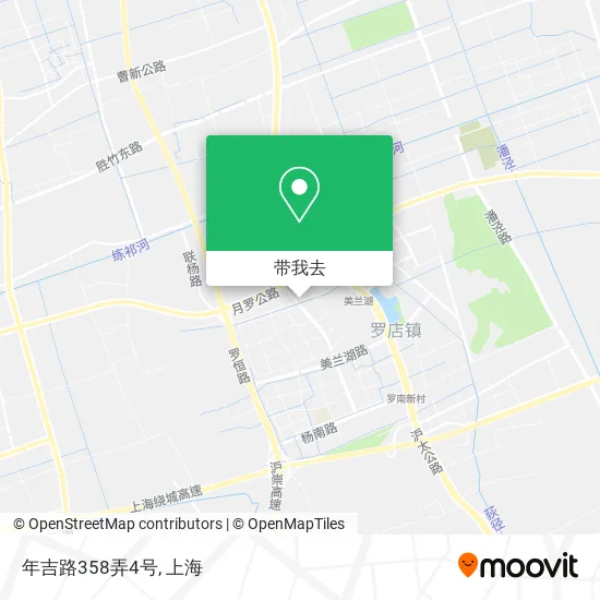 年吉路358弄4号地图