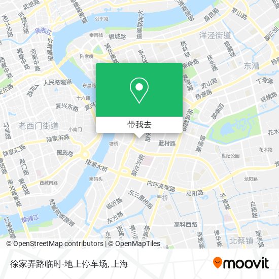 徐家弄路临时-地上停车场地图