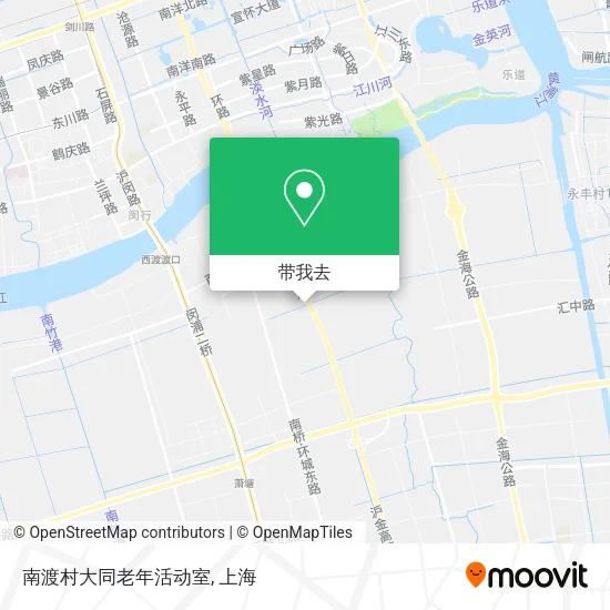 南渡村大同老年活动室地图