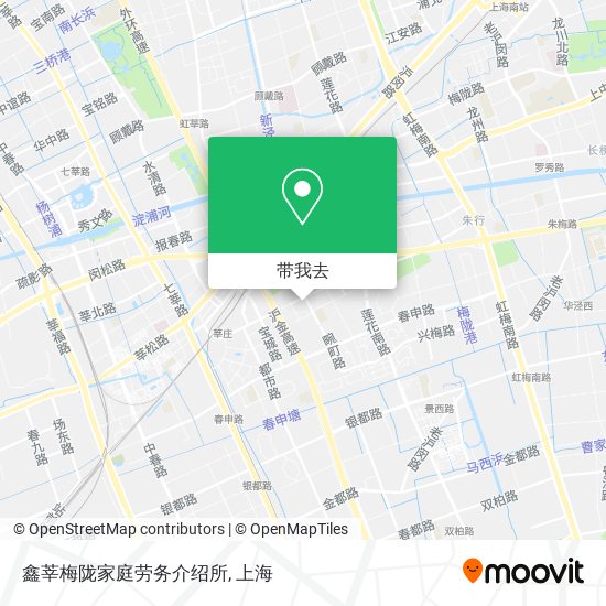鑫莘梅陇家庭劳务介绍所地图