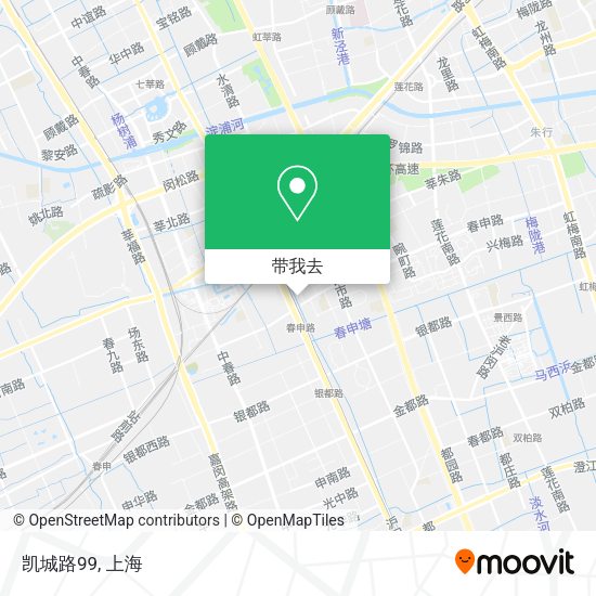凯城路99地图