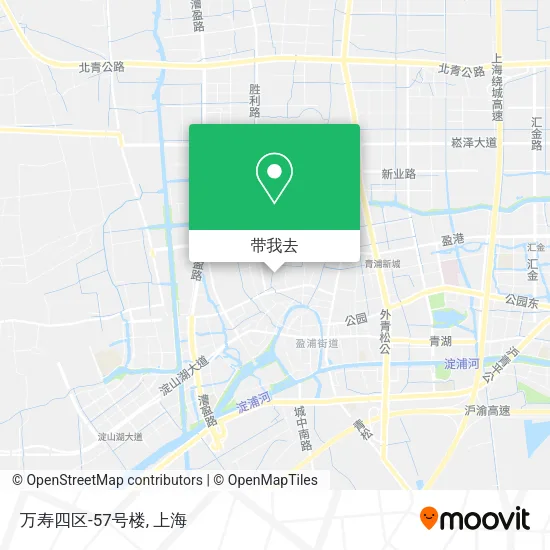 万寿四区-57号楼地图