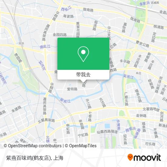 紫燕百味鸡(鹤友店)地图