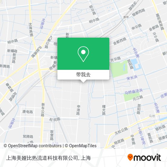 上海美娅比热流道科技有限公司地图