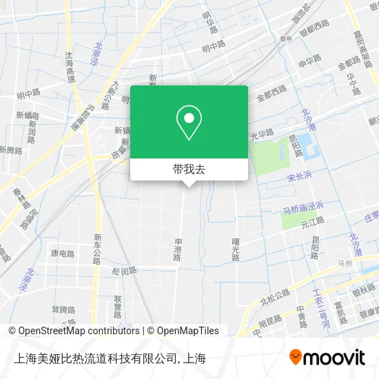 上海美娅比热流道科技有限公司地图