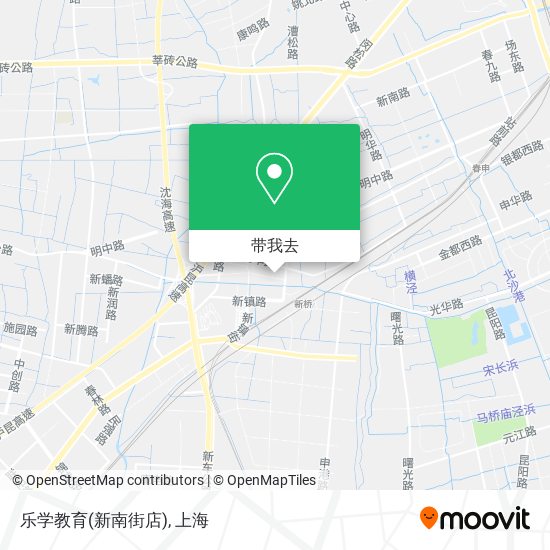 乐学教育(新南街店)地图