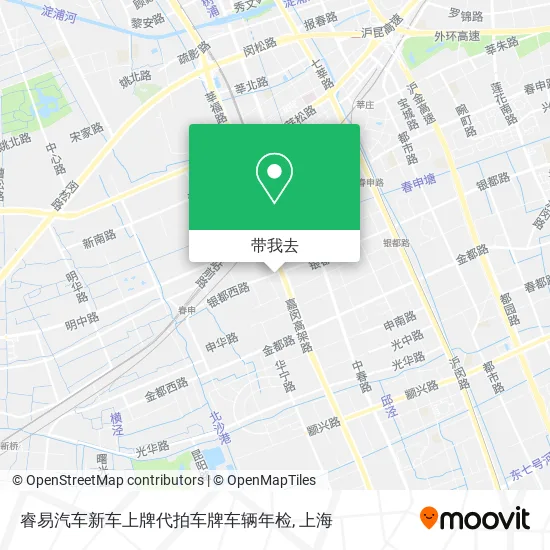 睿易汽车新车上牌代拍车牌车辆年检地图