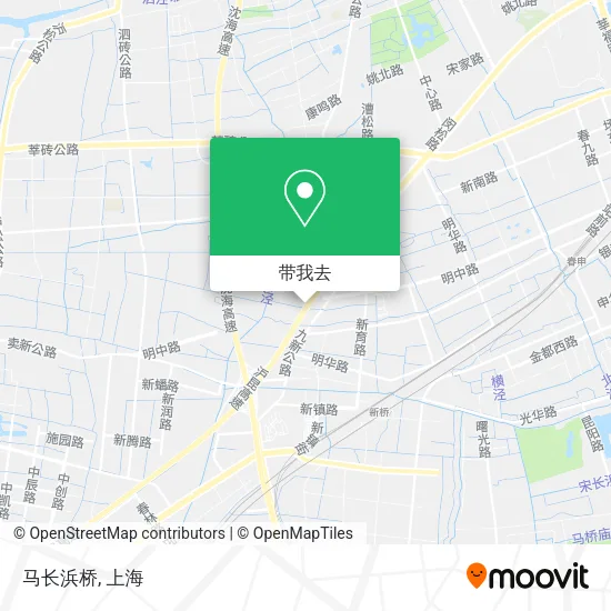 马长浜桥地图
