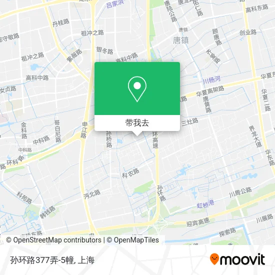 孙环路377弄-5幢地图