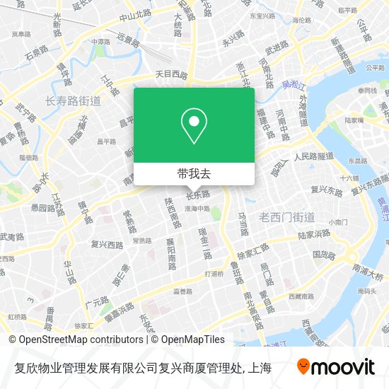 复欣物业管理发展有限公司复兴商厦管理处地图