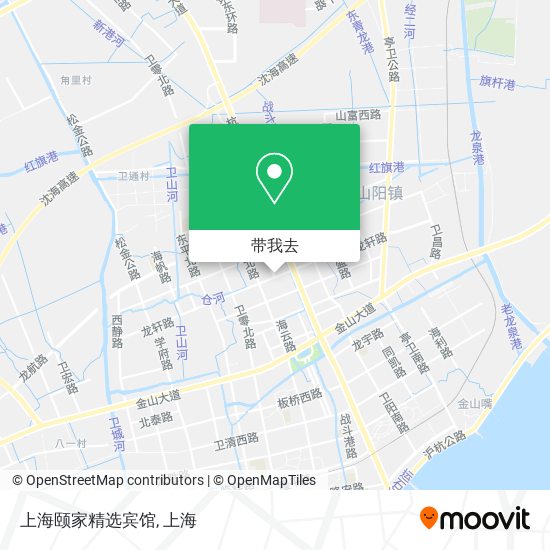 上海颐家精选宾馆地图