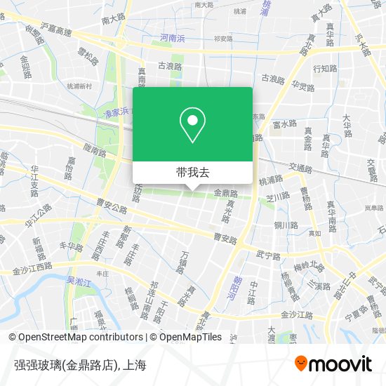 强强玻璃(金鼎路店)地图