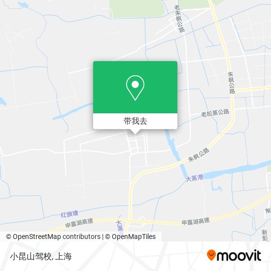 小昆山驾校地图