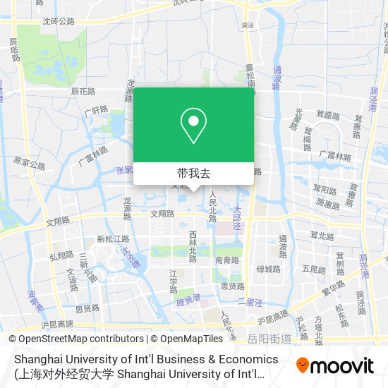 Shanghai University of Int'l Business & Economics地图