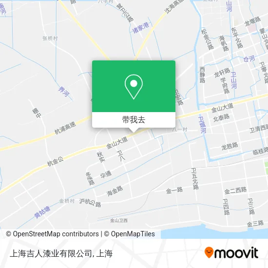 上海吉人漆业有限公司地图