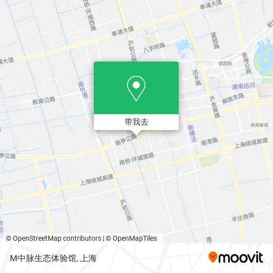 M中脉生态体验馆地图