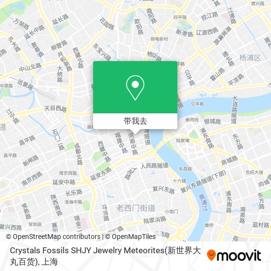 Crystals Fossils SHJY Jewelry Meteorites(新世界大丸百货)地图