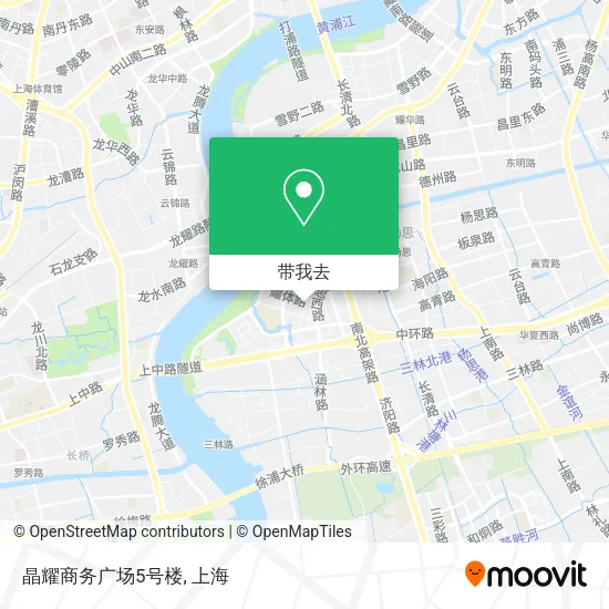 晶耀商务广场5号楼地图