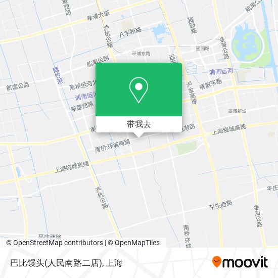 巴比馒头(人民南路二店)地图