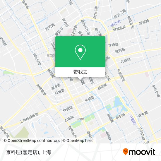 京料理(嘉定店)地图