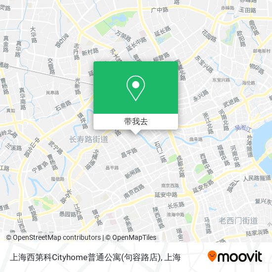 上海西第科Cityhome普通公寓(句容路店)地图